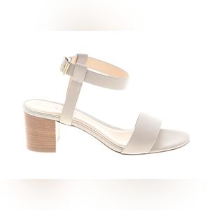 M. Gemi Gray Block Heel Sandal